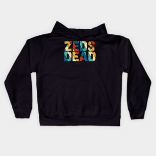 Retro Color - Zeds Dead Kids Hoodie